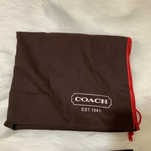 Authentic Coach Brown Women Boho Purse + Wallet - Picture 8 of 8